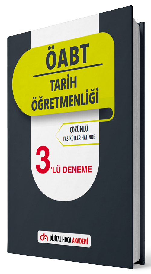 Dijital Hoca ÖABT Tarih Öğretmenliği 3 Deneme Çözümlü Dijital Hoca Akademi