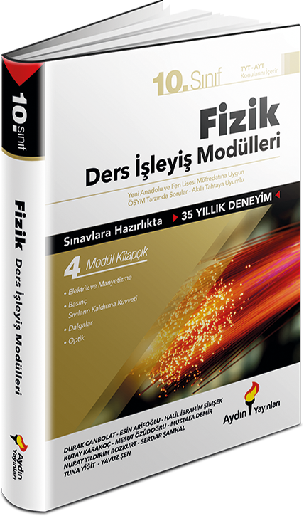 Aydın 10. Sınıf Fizik Ders İşleyiş Modülleri Aydın Yayınları