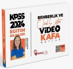 Hoca Kafası 2024 KPSS Eğitim Bilimleri Rehberlik ve Özel Eğitim Video Kafa Notlar - Gülhanım Helvacı Hoca Kafası Yayınları