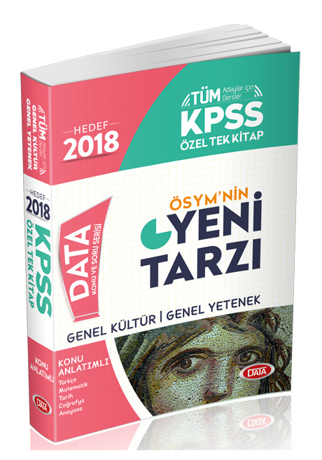 Data 2018 KPSS Konu Anlatımlı Özel Tek Kitap Data Yayınları