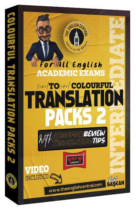 Yargı Tüm İngilizce Akademik Sınavlar İçin Çeviri Fasikülleri Colourful Translation Packs 2 - Fuat Başkan Yargı Yayınları