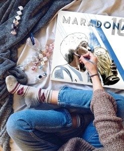 Maradona - Numaralarla Boyama Seti