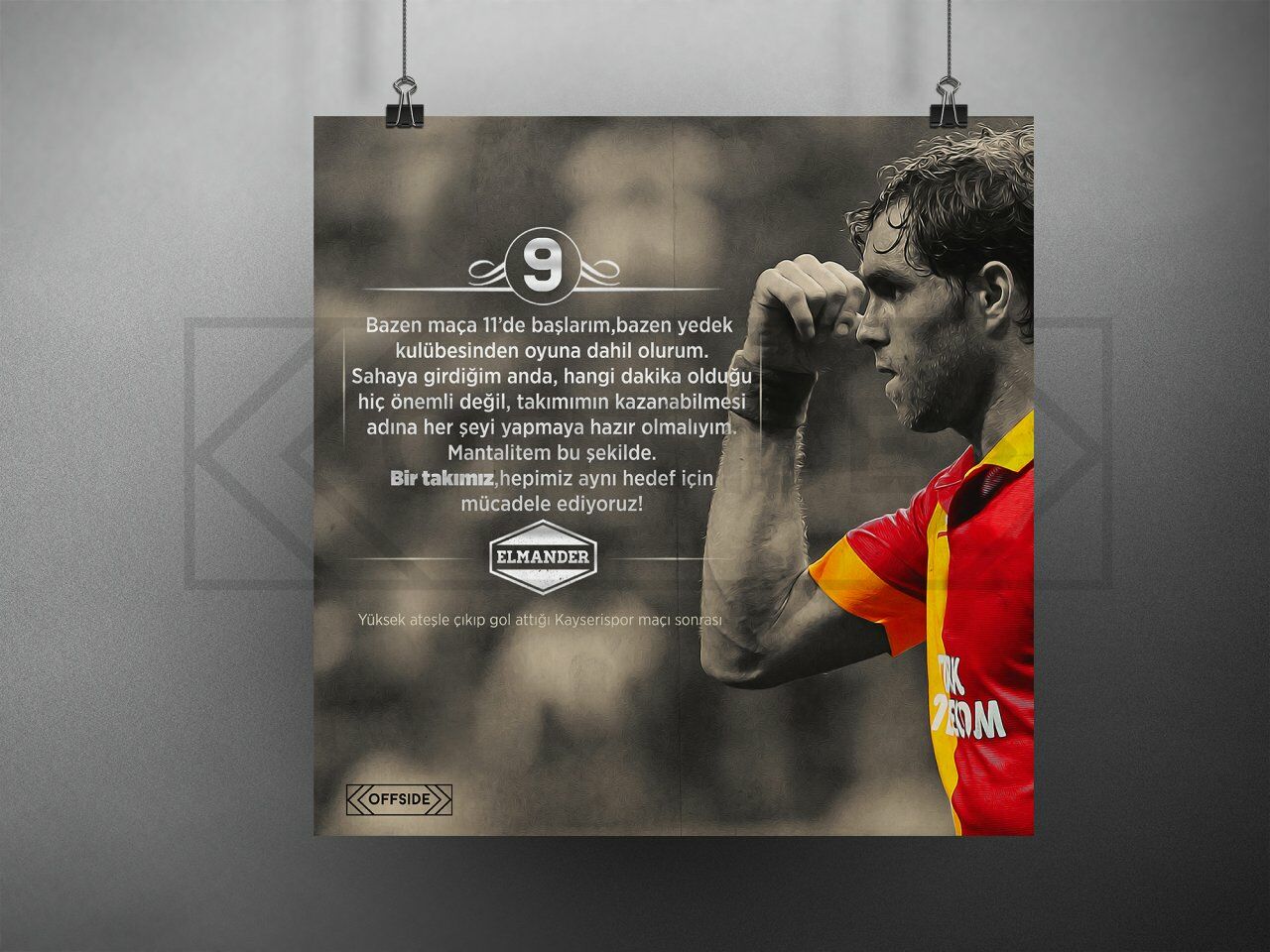 Elmander Poster