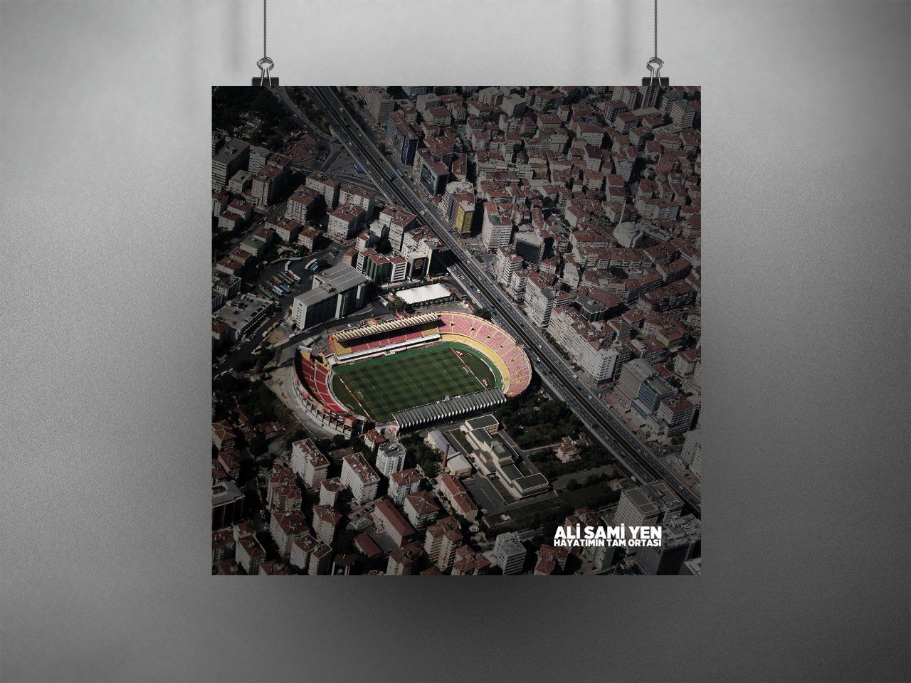 Ali Sami Yen Stadyumu Poster