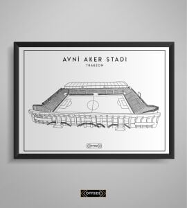 Avni Aker Stad Çizim Posteri