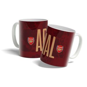 Arsenal Takımı Bordo Baskılı Kupa Bardak