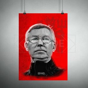 Sir Alex Ferguson Poster