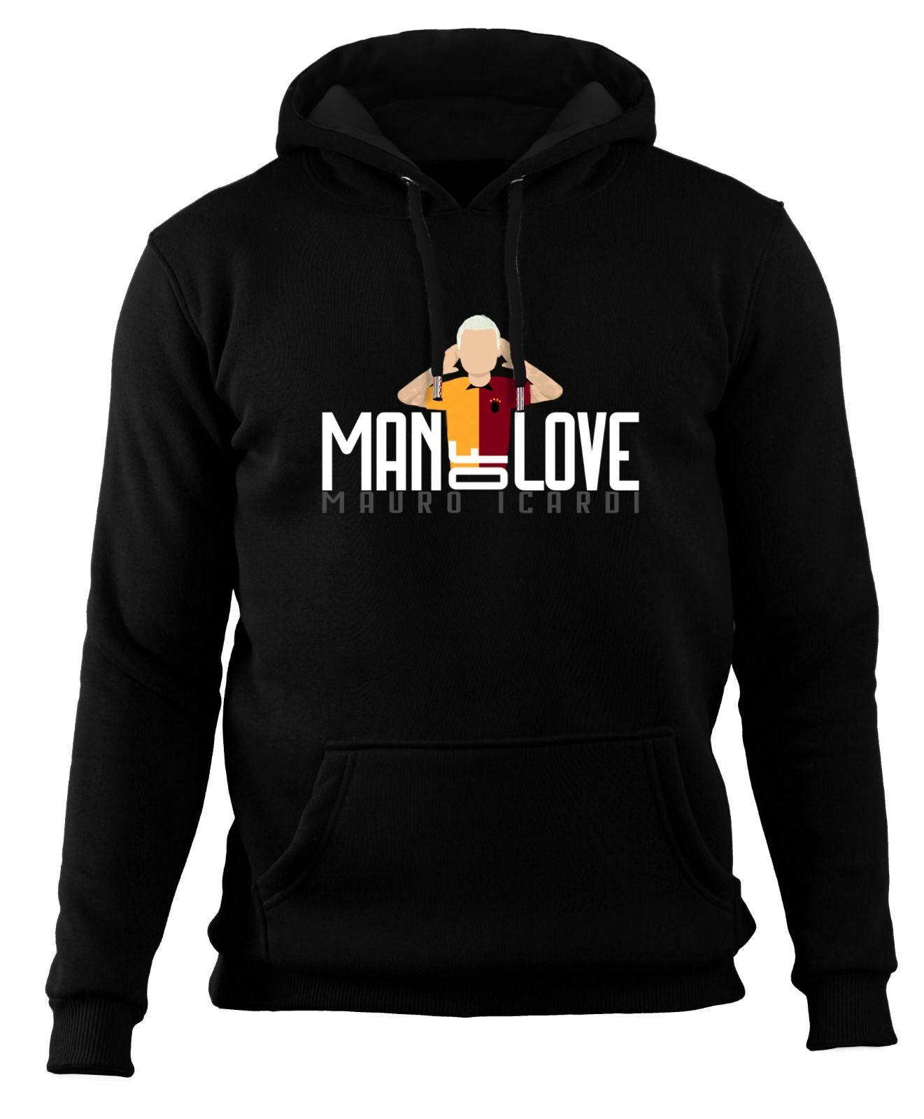 Icardi - Man of Love - Kapüşonlu Sweatshirt