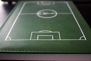 Futbol Sahalı - Koyu Yeşil Deri Ajanda
