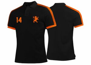 Oranje - Hollanda Retro Polo Tişört