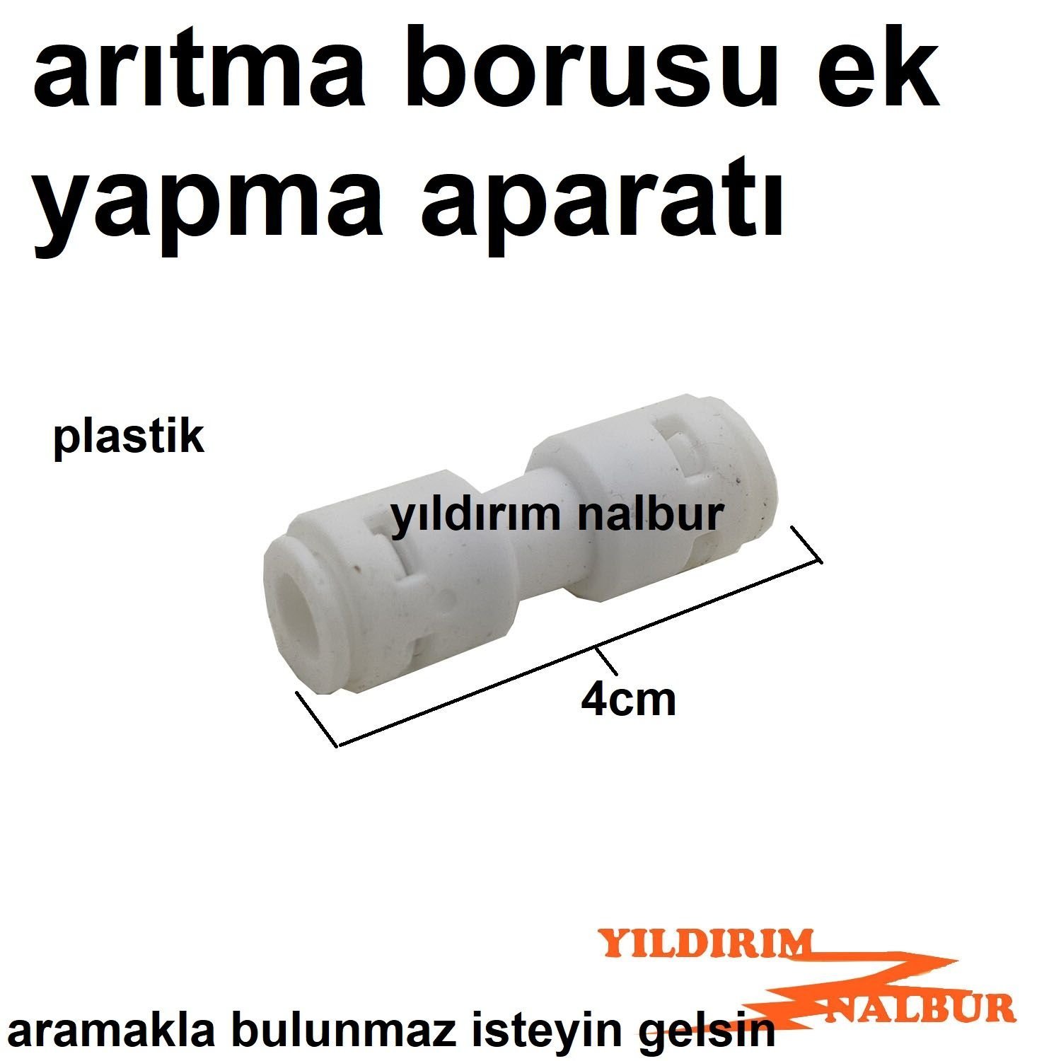 SU ARITMA BORUSU EK YAPMA APARAT MANŞON