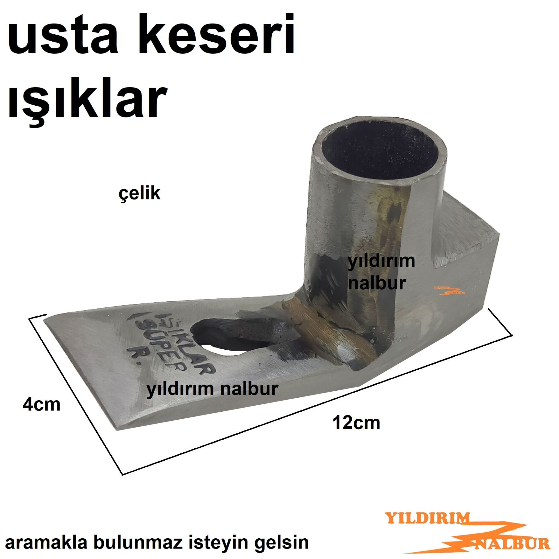 IŞIKLAR USTA KESERİ KALIPÇI KESERİ ÇELİK KESER KALİTE