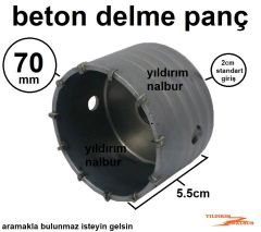 7CM BETON DELME ELMAS PANÇ ELMASLI UÇ KALİTE