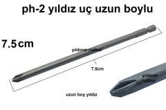 BİTS YILDIZ UÇ 7.5 CM ORTA BOY