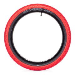 Eclat Decoder Dış Lastik-Tire 20'' X 2.40'' Kırmızı/Siyah