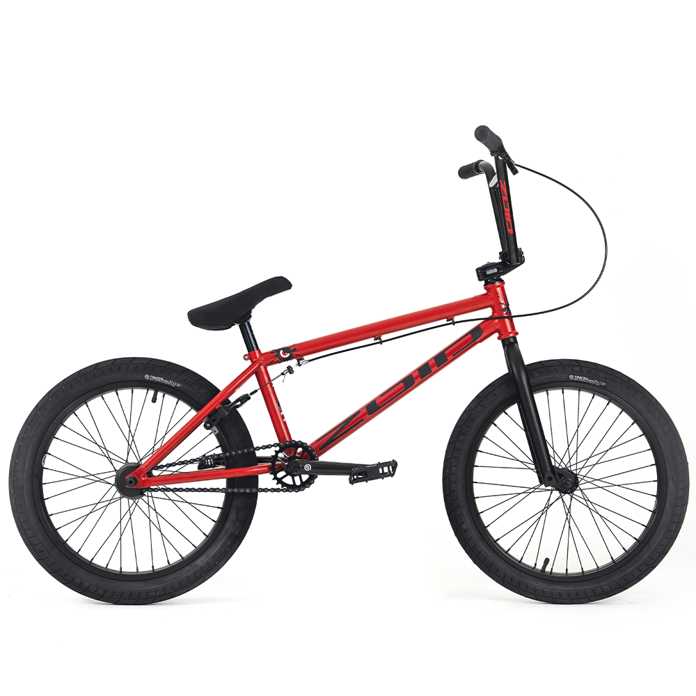 Bmx Zoid Dee-Jay Pro Freecoaster Akrobasi Bisikleti Mat Kırmızı
