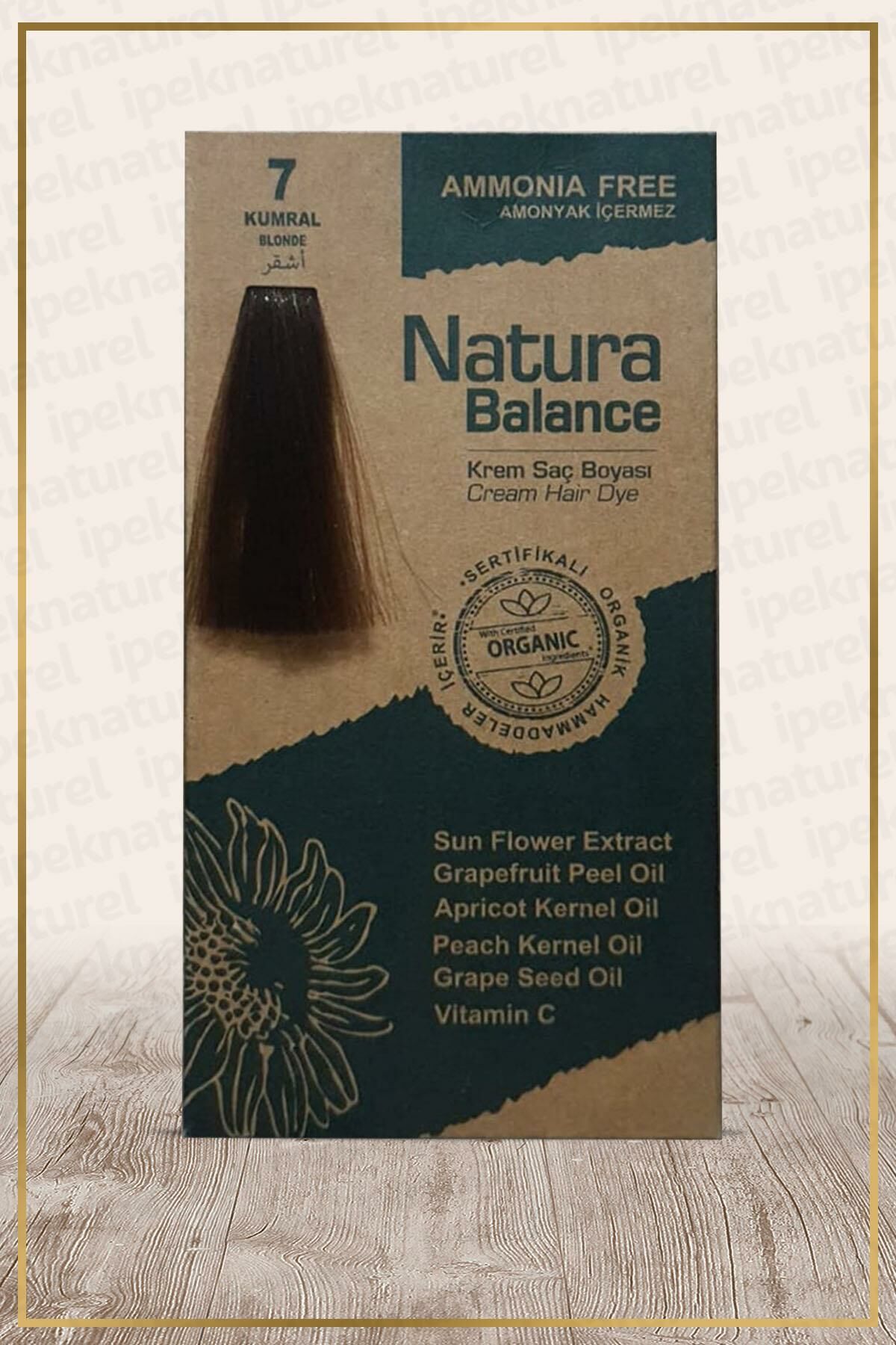Natura Balance (Krem Saç Boyası) Kumral 7
