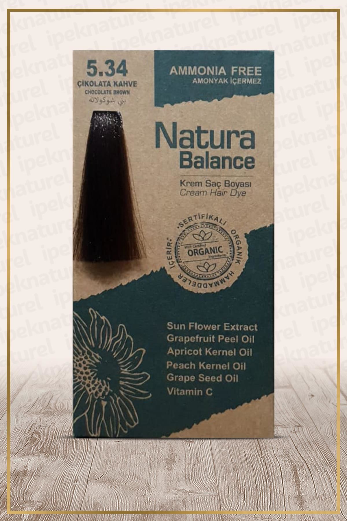 Natura Balance (Krem Saç Boyası) Çikolata Kahve 5.34
