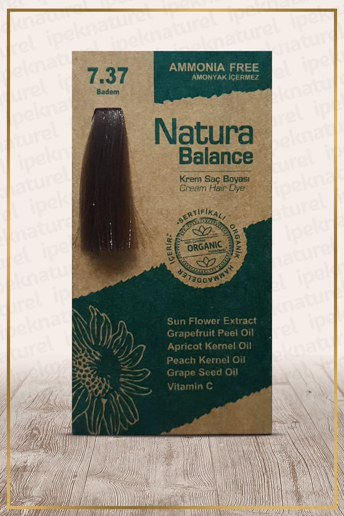 Natura Balance (Krem Saç Boyası) Badem 7.37