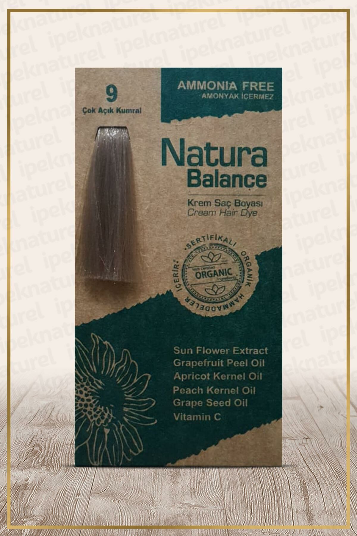 Natura Balance (Krem Saç Boyası) Çok Açık Kumral 9