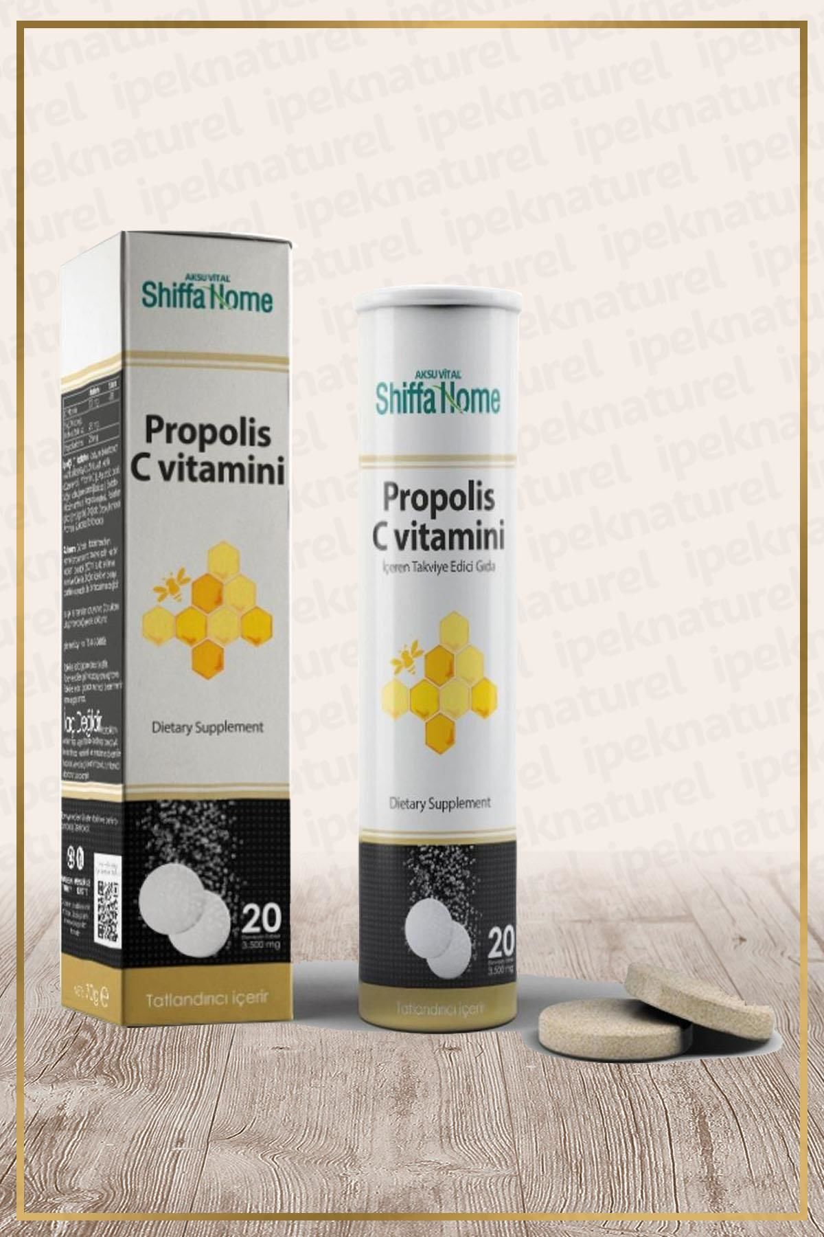 Propolis & C Vitamini Efervesan 20 Tablet
