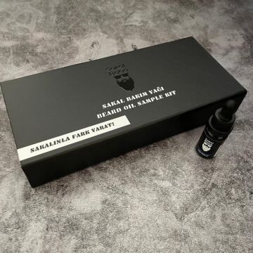Sakal Bakım Yağı Sample Kit