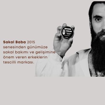 Sakal Baba Beard Balm Sakal Kremi Sedir Ağacı ve Adaçayı