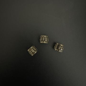 Sıkıştırmalı Sakal Boncuğu Bronz Renkli SB156