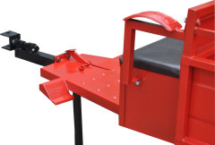 Demiray Makaslı Çapa Makinası Römorku - Benzinli Modellerle Uyumlu (Kırmızı)