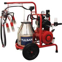 Tulsan Krom Güğümlü Tek Sağım 30 Lt  Süt Sağma Makinası