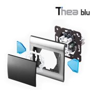 Viko Thea Blu Anonslu Trafolu Müzik Anahtarı/Tüm Renkler