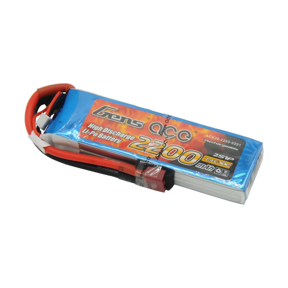 7.4V 2200mAh 30C Lipo Pil