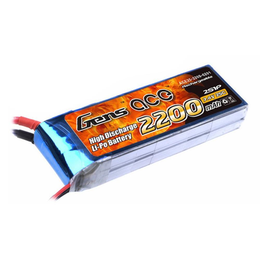 7.4V 2200mAh 25C Lipo Pil