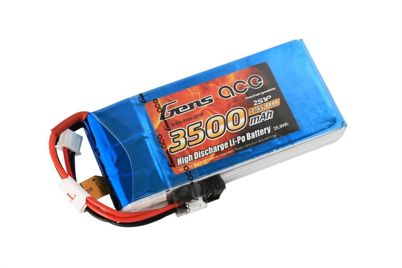 7.4V 3500mAh RX-TX  Lipo Pil