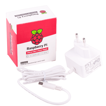 Raspberry Pi 4 Lisanslı Güç Adaptörü 5V 3A USB-C