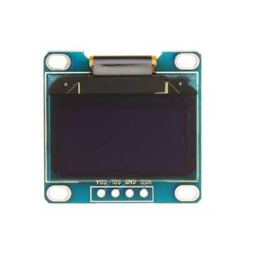 0.96 inch I2C OLED Ekran 128x64 Mavi