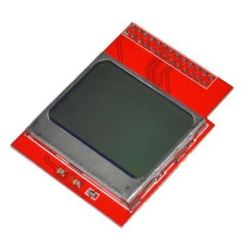 Raspberry Pi 3/2/B+/B PCD8544 LCD Shield-CPU/RAM Görüntüleyici
