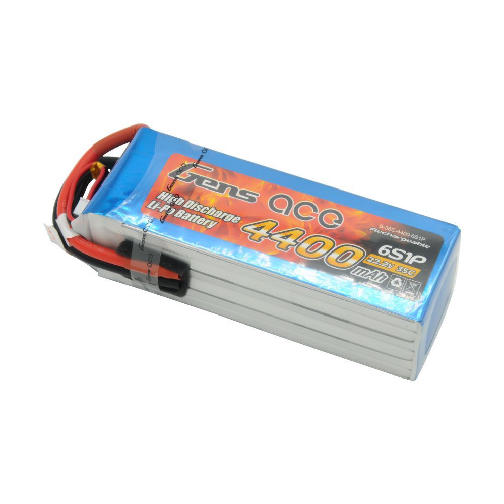 22.2v 4400mAh 35C Lipo Pil