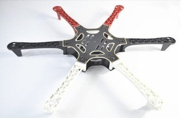 F550 Hexacopter Drone Gövdesi - Drone Frame