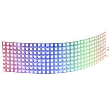 Esnek Led Matris - WS2812B (8x32 Piksel)