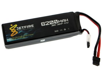 11.1V 6200mAh 30C Lipo Batarya 3S Pil