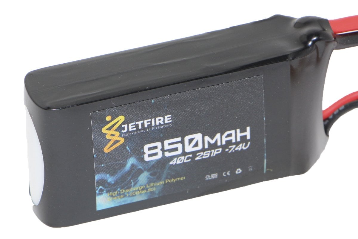 7.4V 850mAh 40C Lipo Batarya 2S JetFire Pil