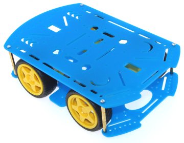4WD Multi Robot Platformu - Mavi