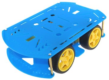 4WD Multi Robot Platformu - Mavi