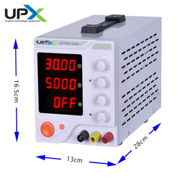 UPX K3010F Ayarlanabilir DC Güç Kaynağı 0-30V 0- 10A