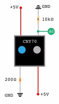 CNY70 Kızılötesi Sensör