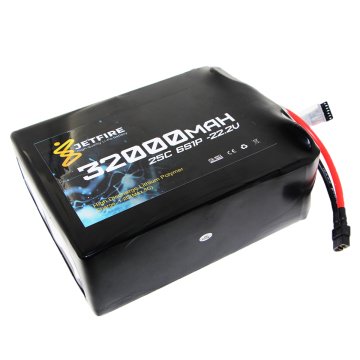 22.2V 32000mAh 25C Lipo Batarya 6S JetFire Pil