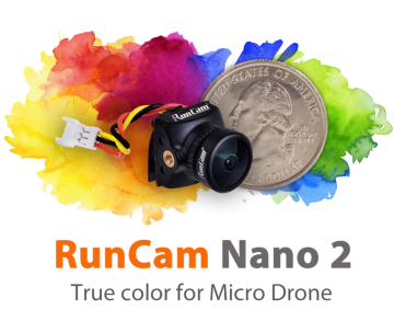 RunCam Nano 2 FPV Kamera 700TVL 1/3 ''Cmos 2.1mm FOV 155°