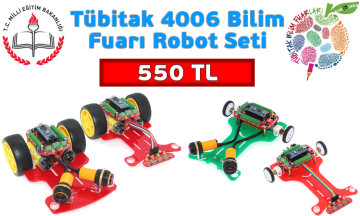 Tübitak 4006 Bilim Fuarı Robot Seti