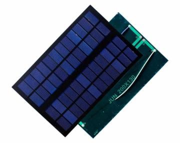 12V 100mA Güneş Paneli - Solar Pil 200x130mm